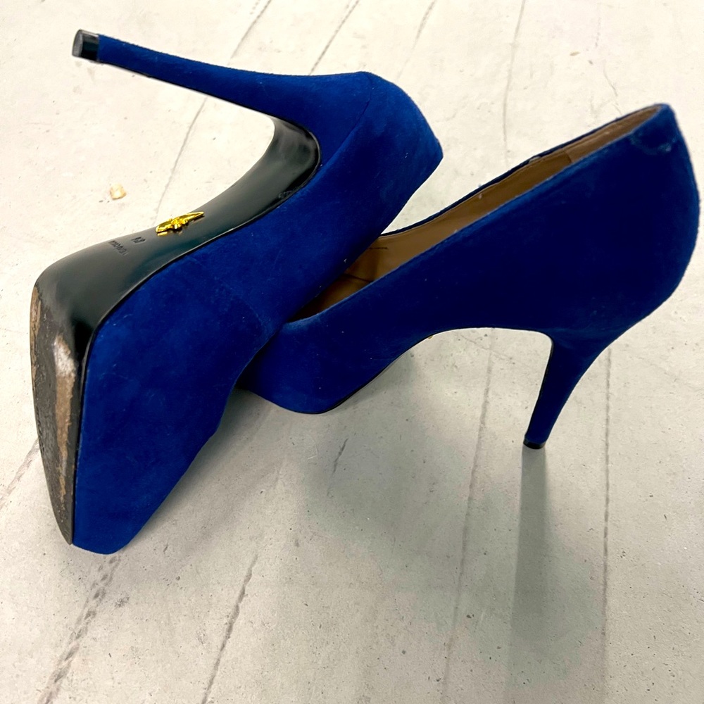 POUR LA VICTOIRE- BLUE SUEDE SHOES 💙